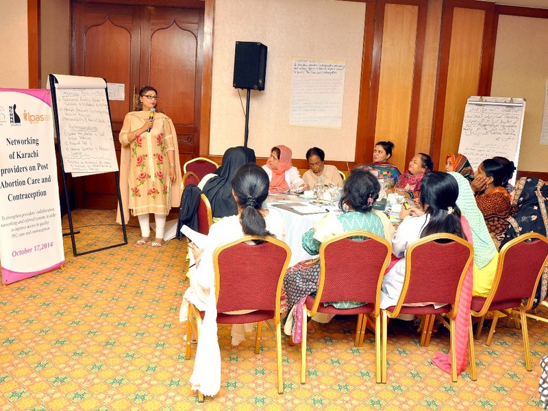 Networking Meeting of Karachi Providers on Post Abortion Care and Contraception