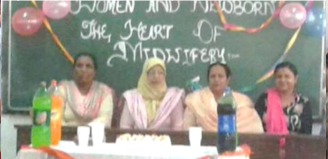 International Day of Midwife at Jinnah Hospital, Karachi.