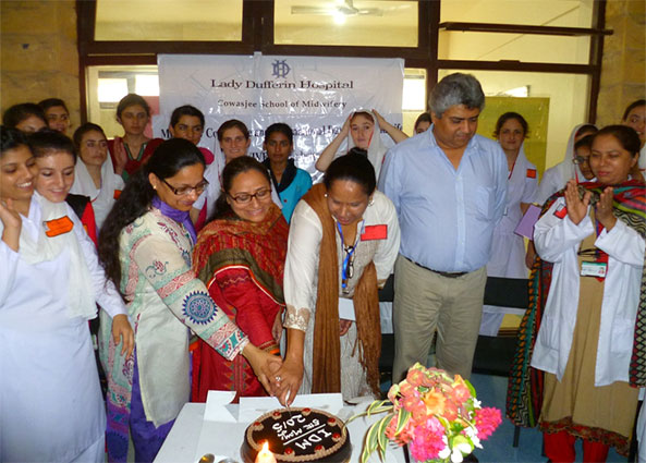 International day of Midwife (IDM) celebration in Cowasjee School of Midwifery, Lady