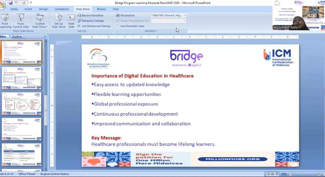 Online Interactive Session on BRIDGE PROGRAM  Digital Learning With Support of ICM