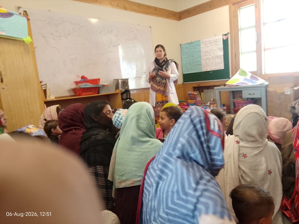 Group Awareness Session on Breastfeeding by Midwives in Remote Village of Phander, GB